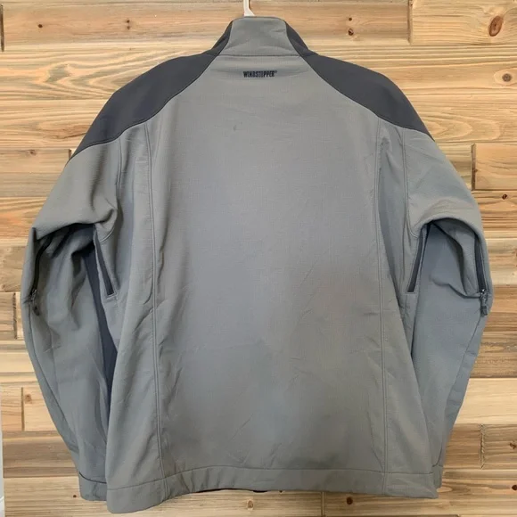 MARMOT Gore Windstopper Full Zip Up Lined Windbreaker Jacket Men's Sz XXL Gray. - Picture 7 of 9